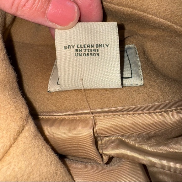 LL Bean Vintage Lambs Wool Coat Size 10 - Picture 10 of 16